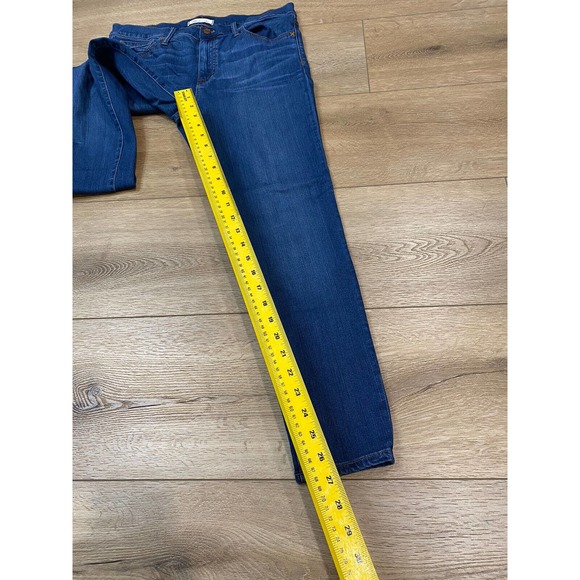 Madewell Roadtripper Jeans Medium Wash Size 32 Stretch Skinny 32x27 - Picture 8 of 8